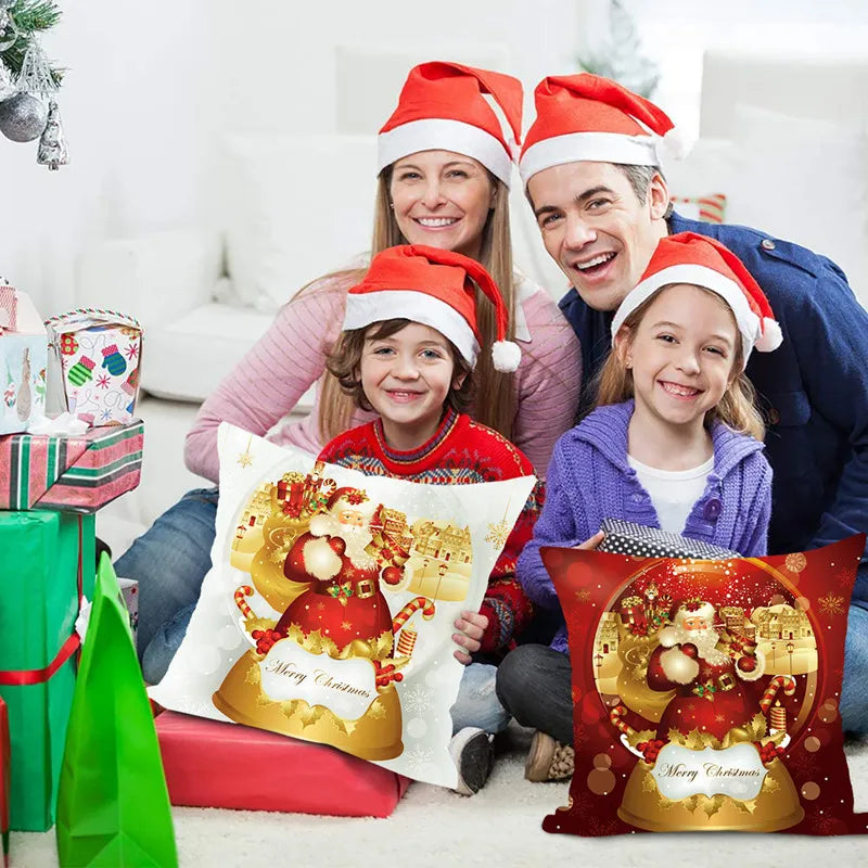 Capas de Almofadas de Natal 45x45cm