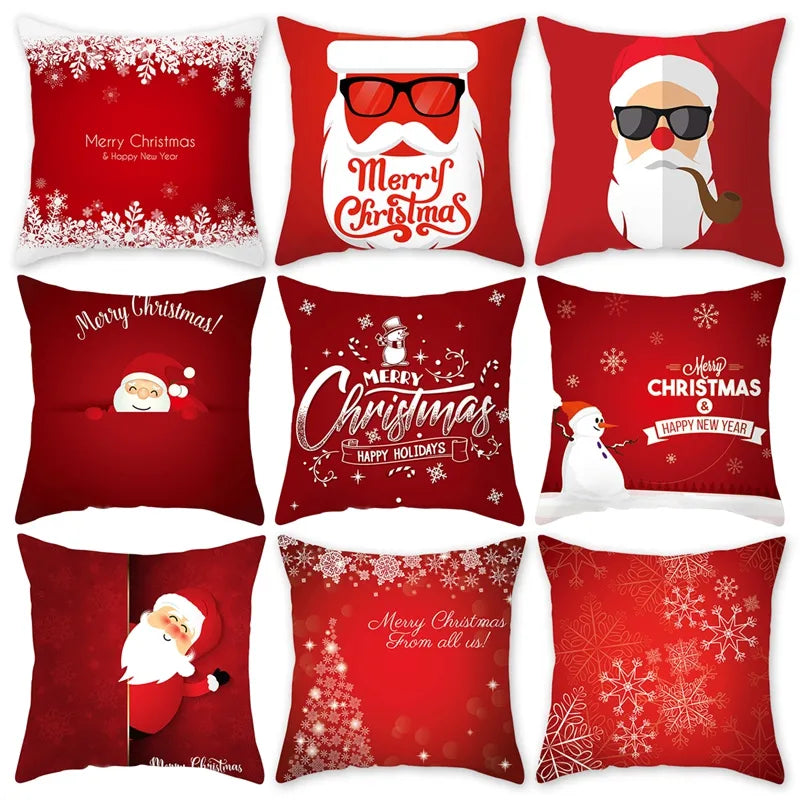 Capas de Almofadas de Natal 45x45cm
