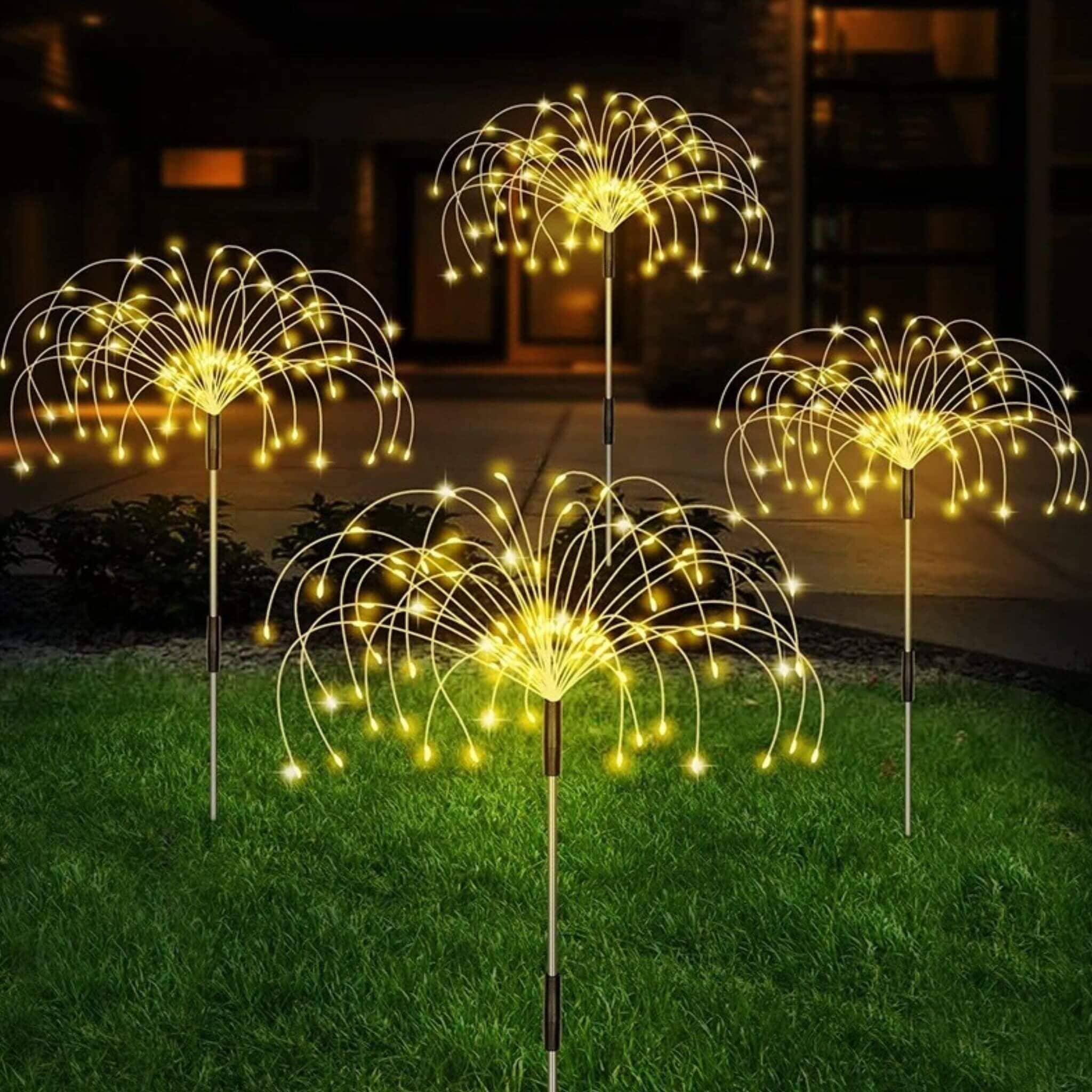 Led Solar Fogos de Artifício - Luzes de natal